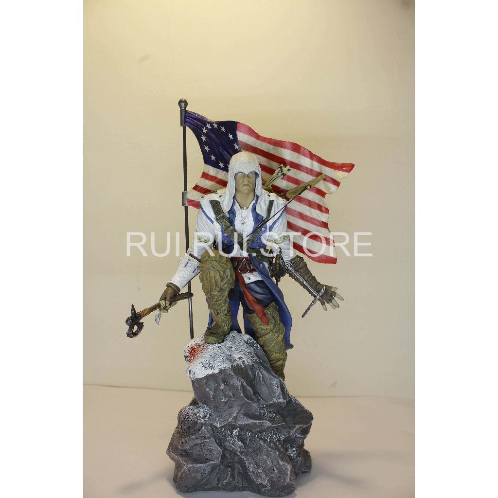 刺客教條Assassin's Creed 3 Connor 育碧 公仔 模型