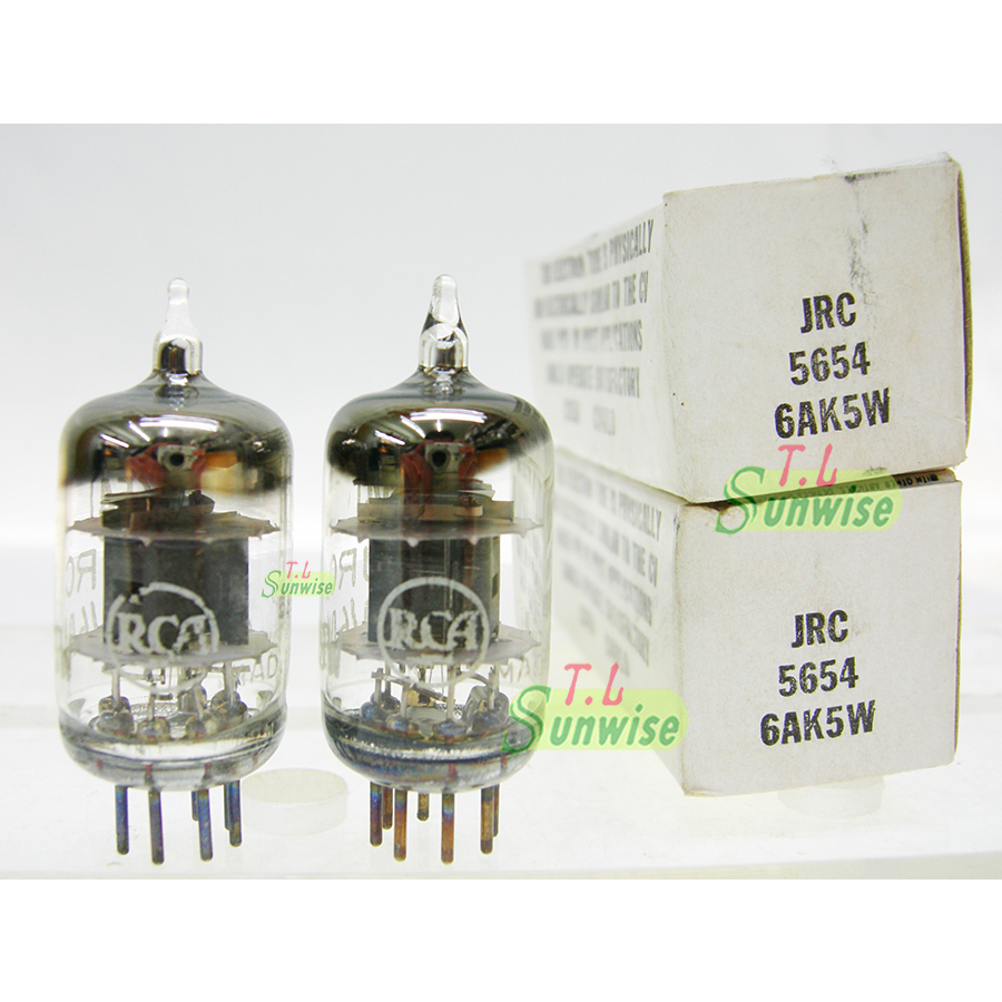 中國 6J1 升級管︽NO:5040 美國 RCA JRC 5654 / 6AK5W (NIB) 真空管( CV4010