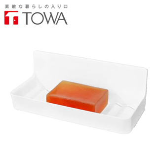【東和TOWA】日本磁吸SQ 磁鐵浴室肥皂架、用於鐵製物品上、TAKARA琺瑯浴櫃或廚具適用(CERAX洗樂適衛浴)