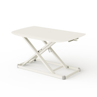 【海夫健康生活館】Backbone Floating Desk 特殊設計緩衝升降 漂浮桌(Light 沙色)