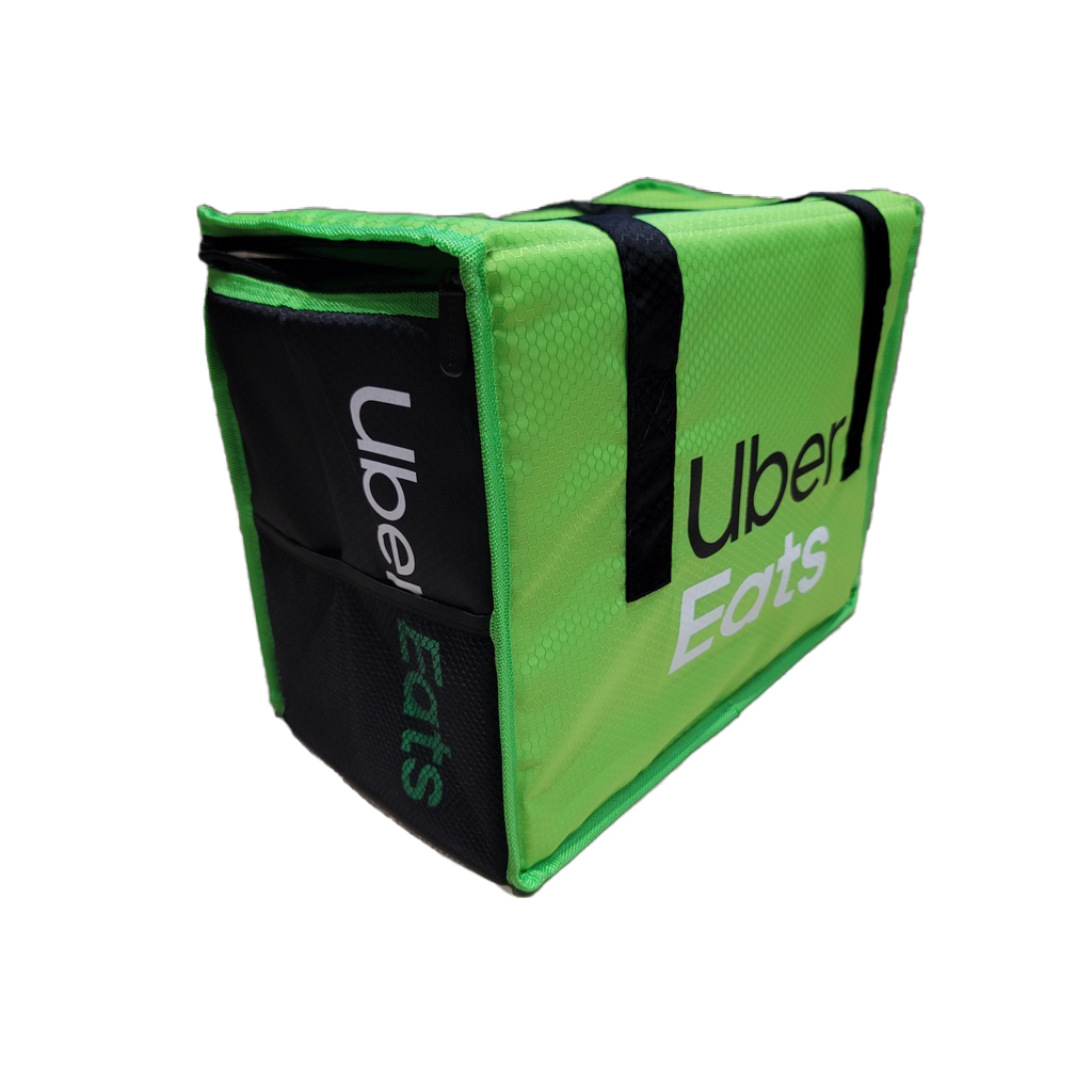 【滿額抽Ai-1 Sport】UberEats 台灣再製 螢光綠版保溫袋 6格提袋 8格提袋 小提袋 外送保溫袋 非美版