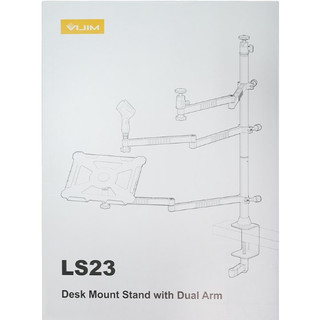 【控光後衛】VIJIM 2913 LS23 桌面全能萬用支架 / 可連接麥克風、筆電、燈具等 公司貨
