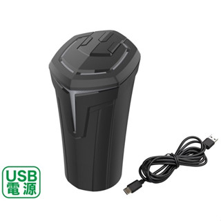車資樂㊣汽車用品【ED-239】日本SEIKO USB插電式氣氛燈掀蓋式煙灰缸 LED燈8色6種發光模式切換