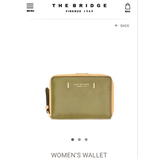 THE BRIDGE-女用撞色短夾/錢包- ARTICLE CODE: 01782301