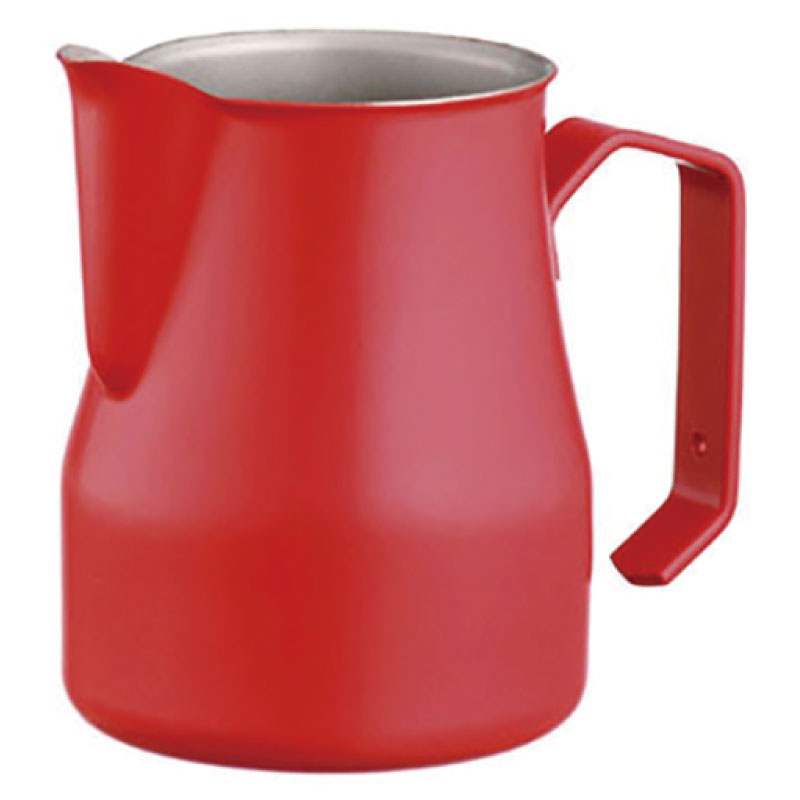 【MOTTA】專業拉花杯 奶泡杯 350ml/HC7092(紅)|Tiamo品牌旗艦館