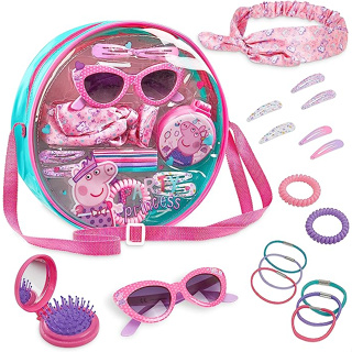 預購🚀空運🚀英國專櫃 粉紅豬小妹 佩佩豬 Peppa Pig 兒童梳子 髮夾 髮圈 髮飾 太陽眼鏡 包包