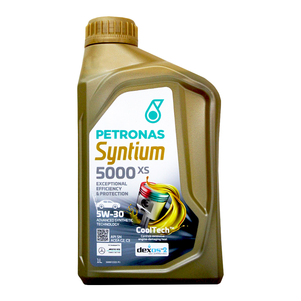【易油網】PETRONAS SYNTIUM 5000 XS 5W30 全合成機油 229.51
