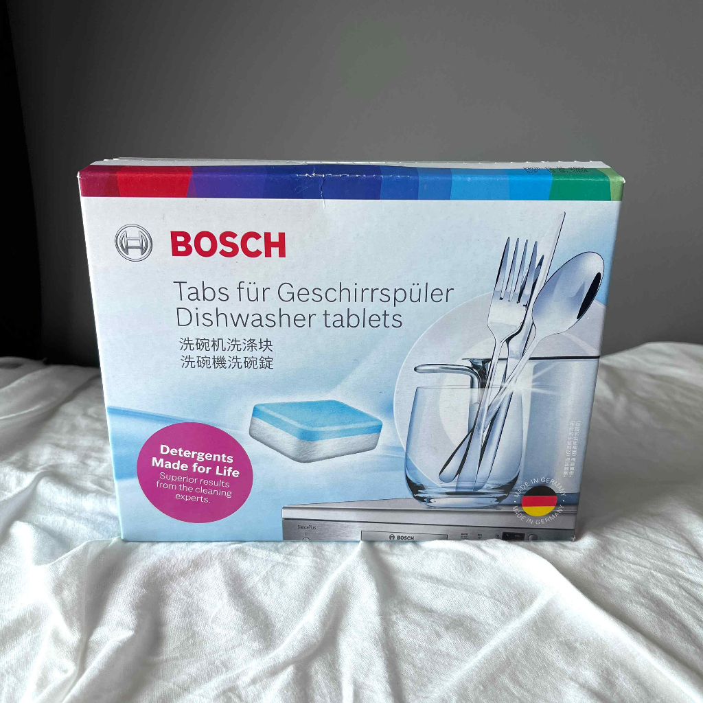 【全新現貨】Bosch 博世 洗碗機洗碗錠30入 600g 德國製 洗碗機洗碗粉 洗碗機耗材 洗碗機 博世洗碗機 洗碗粉