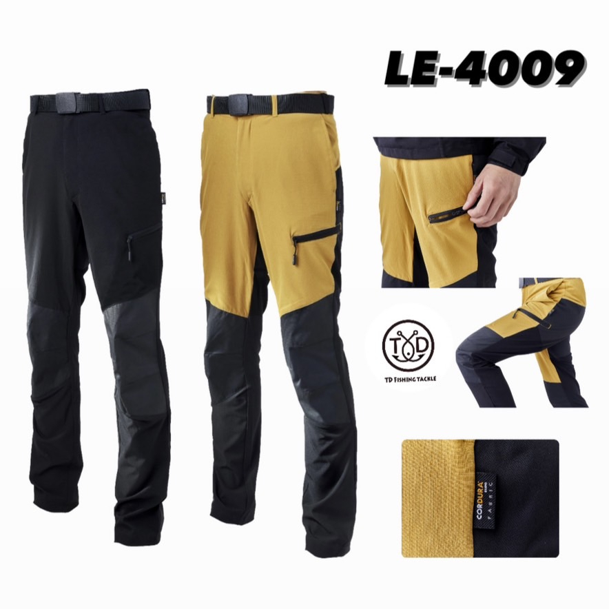 💢桃園東區釣具【GAMAKATSU LE-4009 CORDURA® 釣魚褲 休閒褲 釣魚長褲】