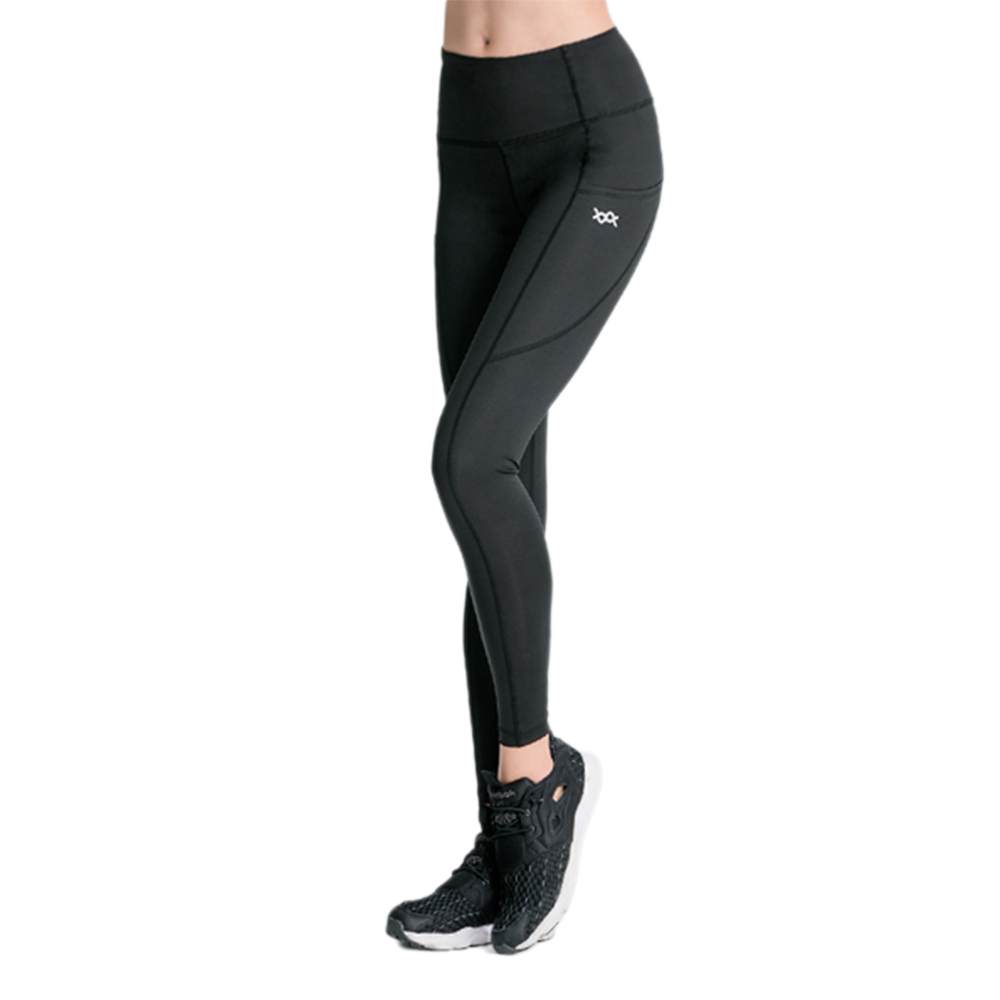 【WIWI】美型塑腰遠紅外線活腿壓力褲(經典黑 女S-2XL)0.83遠紅外線 吸濕排汗 彈性纖維 視覺顯瘦 膠原蛋白