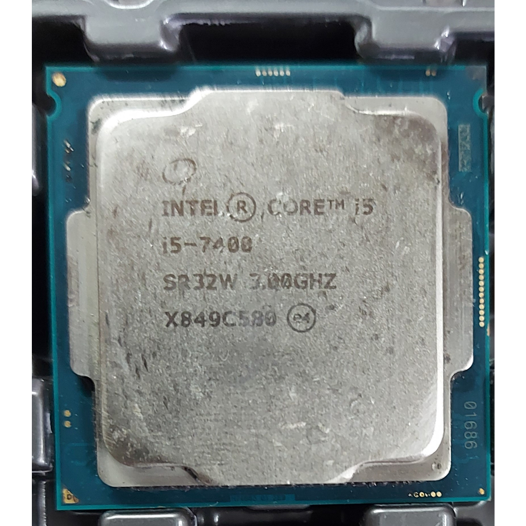 Intel i5 7400 第七代處理器 CPU 1151腳位 商品如圖