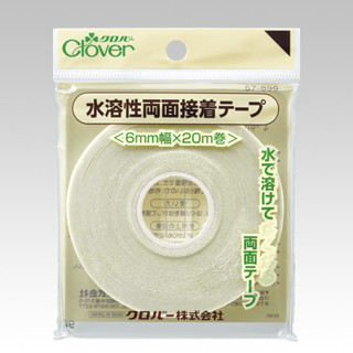 【YUBU】clover 可樂牌 日本製 水溶性雙面膠 6mm 57-899