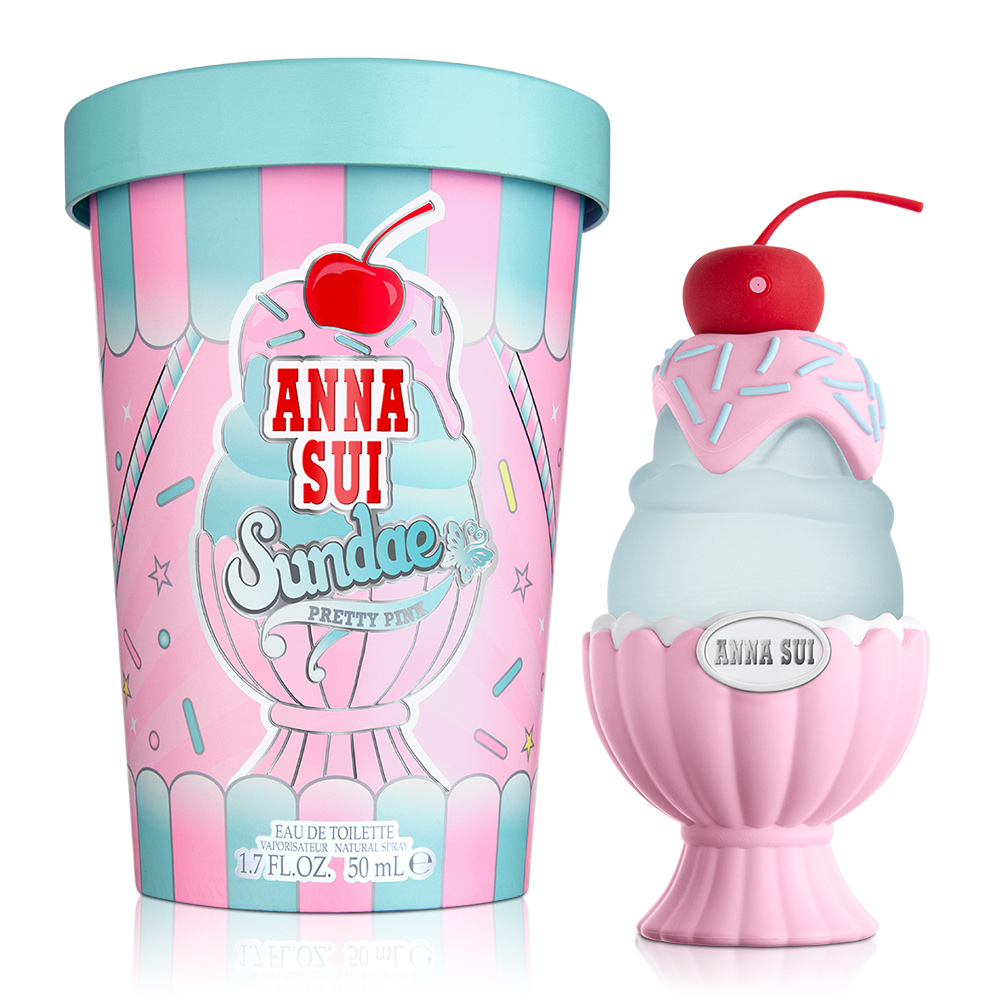 分香閣Anna Sui SUNDAE Pretty Pink安娜蘇果漾聖代粉紅柚惑淡香水 分享瓶分裝瓶小ml小香試管針管