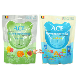 ACE 比利時字母Q軟糖240g大包裝、比利時無糖Q軟糖大包裝，1200位醫生推薦，宜果公司貨 *HORACE*