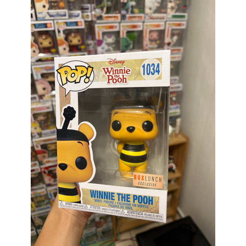 正品【全新】FUNKO POP 迪士尼 1034 小熊維尼 Winnie 蜜蜂裝👉🏽BL貼👈🏽【平台最低價】
