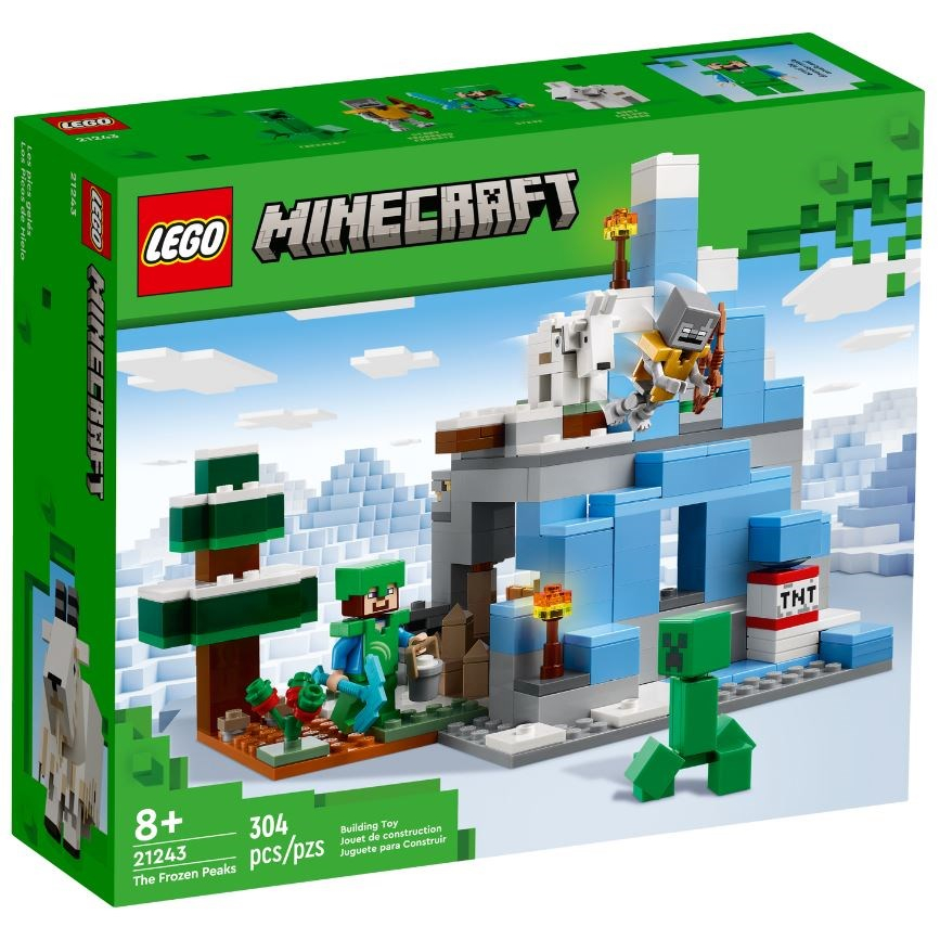 LEGO 樂高 21243 Minecraft The Frozen Peaks 東海模型