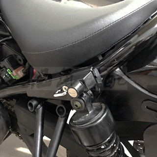 rebel 500安全帽鎖頭支架 適用於 Honda Rebel 1100T DCT改裝安全帽鎖 Rebel250頭盔鎖