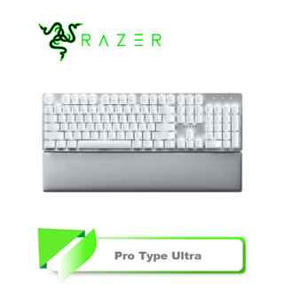 【TN STAR】RAZER Pro Type Ultra 無線鍵盤 白色/中文/黃軸/有線/藍芽/2.4G/防鬼鍵