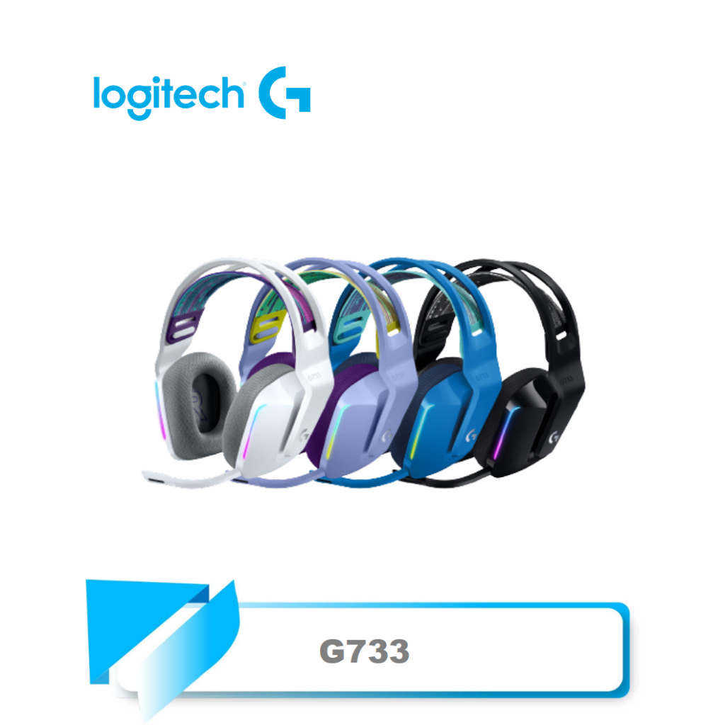 【TN STAR】logitech G733 LIGHTSPEED 無線 RGB 遊戲耳機麥克風 DTS/黑/白/紫