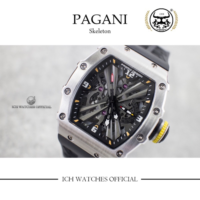 原裝進口美國Pagani Design PD1738酒桶錶-男錶女錶手錶運動錶生日禮物情人節禮物父親節禮物