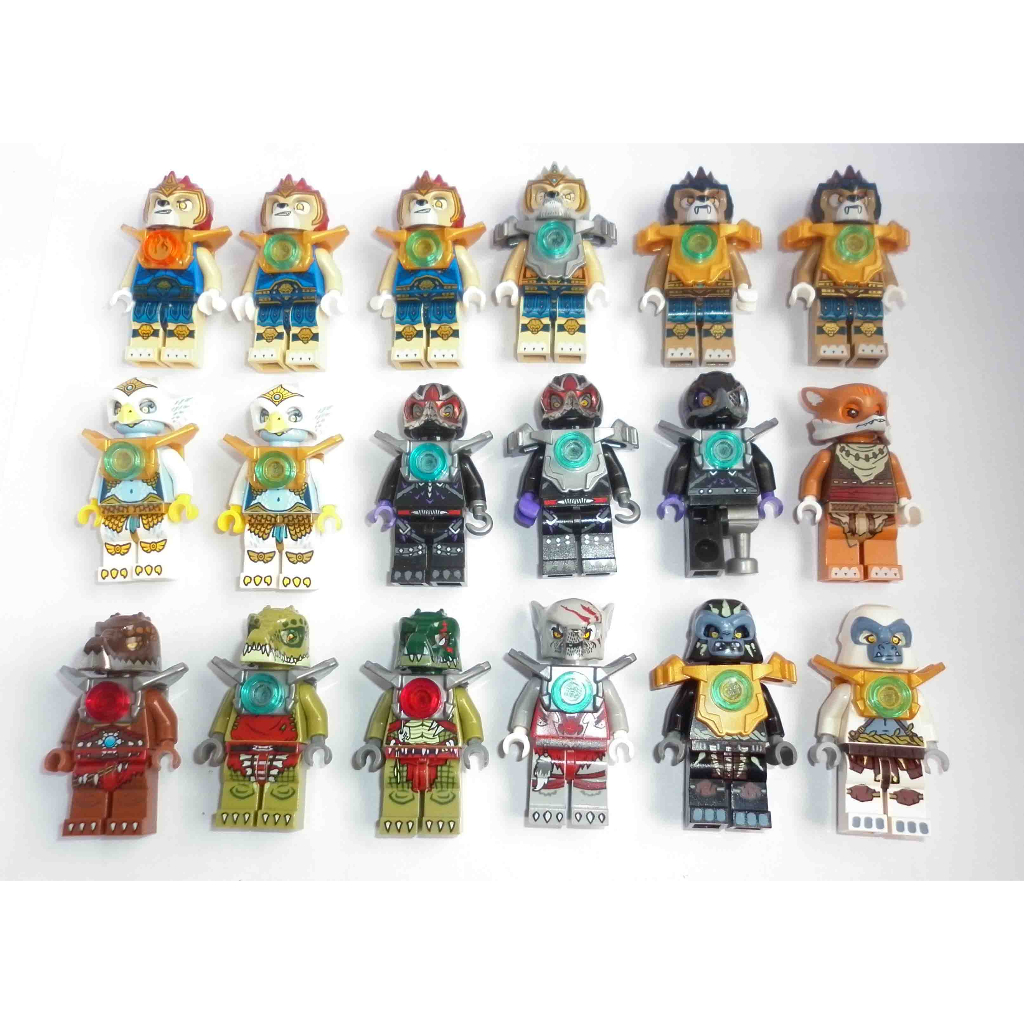 LEGO 樂高 絕版 神獸傳奇 CHIMA 人偶X18