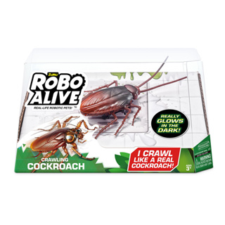 Robo Alive-夜光機械蟑螂 整人 嚇人 寵物 玩具 正版 振光玩具
