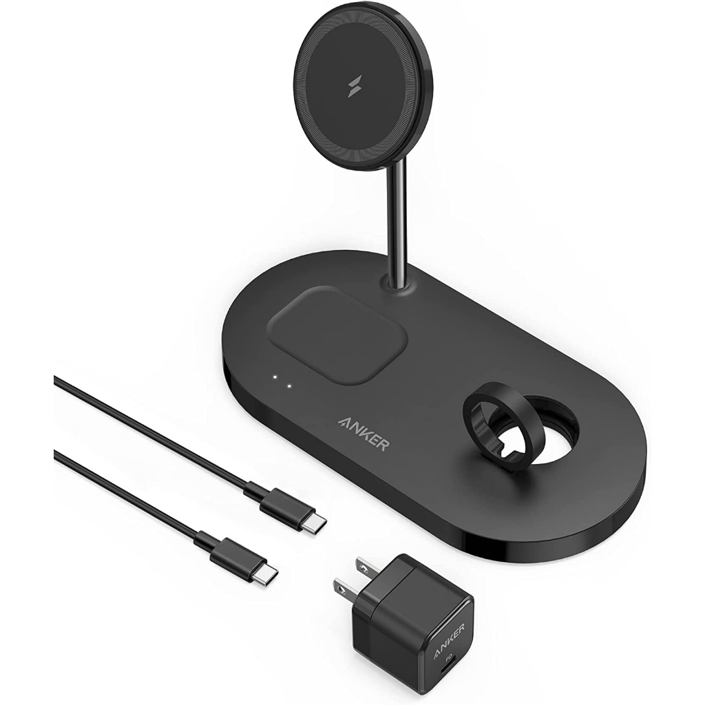 [現貨]Anker 533 Magnetic Wireless Charger 磁吸式/無線輸出/USB快速充電器