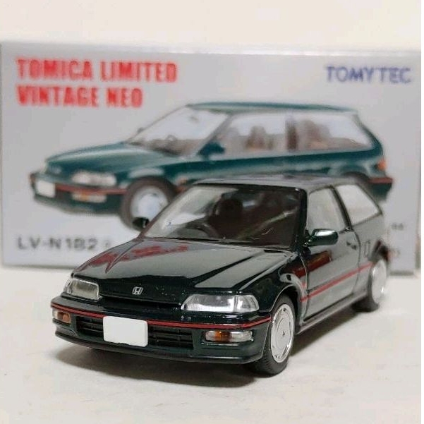 Tomytec 1/64 TLV LV-N182a Honda CIVIC SiRII EF 本田 喜美