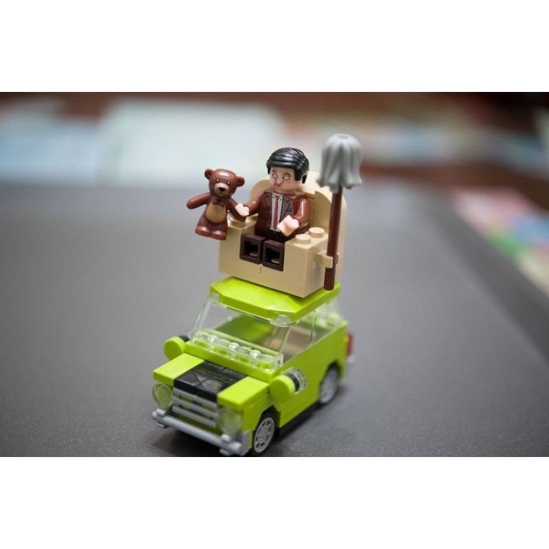 Lego MOC MR.Bean's car  Mini Austin 樂高 豆豆先生