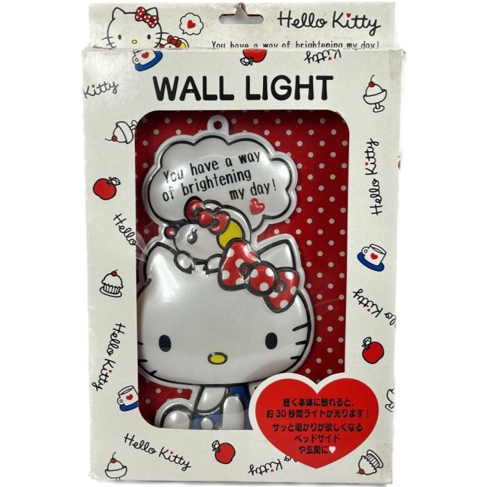 日本 Hello Kitty 造型 觸碰 壁燈