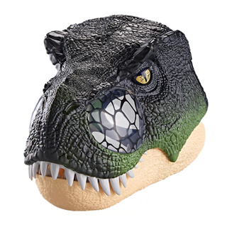 【W先生】恐龍 暴龍 霸王龍 頭套 帽子 面具 面罩 頭盔 恐龍裝 變裝 玩具 侏儸紀世界 萬聖節派對道具 聲音效果