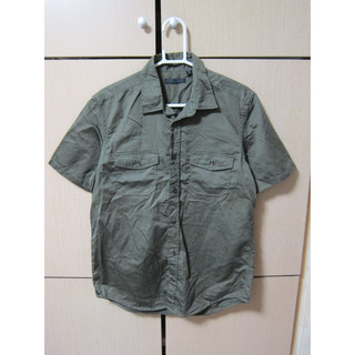 HARE 短袖襯衫(S~亮面軍綠~日本製~)