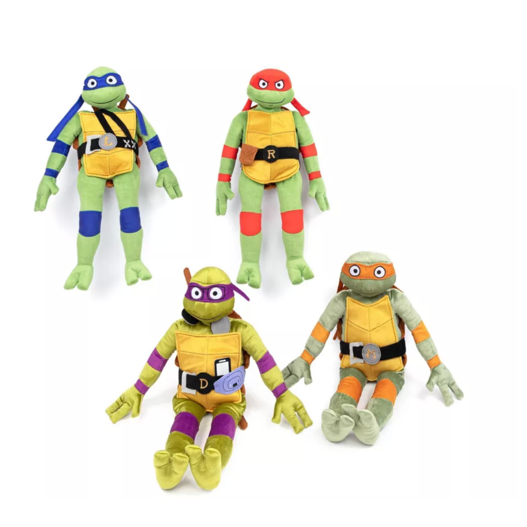 預購🚀美國正貨🚀 美國專櫃 Ninja Turtles 忍者龜 娃娃 抱枕 大娃娃 玩偶 Teenage Mutant