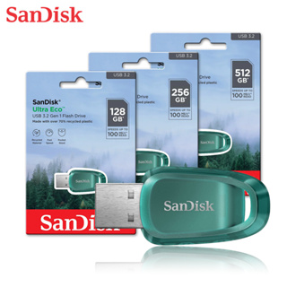 SANDISK Ultra Eco CZ96 USB 3.2 隨身碟 64G 128G 256G 環保再生 愛地球❤️