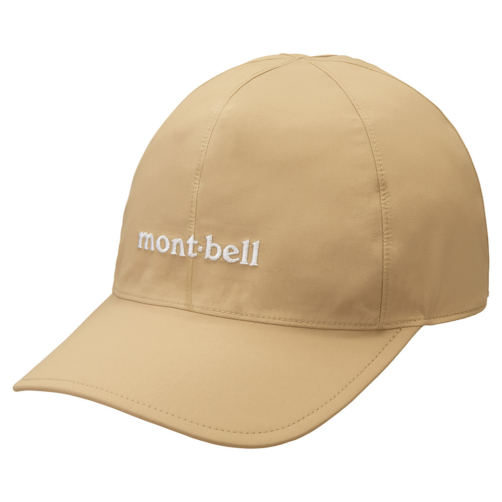 【mont-bell】1128691 中性款 GORE-TEX 輕量防曬防水透氣棒球帽 卡其