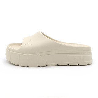 Puma Mayze 白色 厚底 增高 柔軟中底 休閒 拖鞋 女款 H5895【新竹皇家38945405】