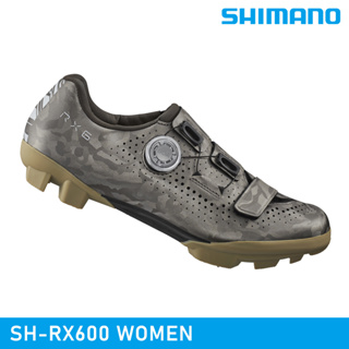 SHIMANO SH-RX600 WOMEN SPD自行車卡鞋-沙棕色 / 女性專屬設計 舒適的貼合性