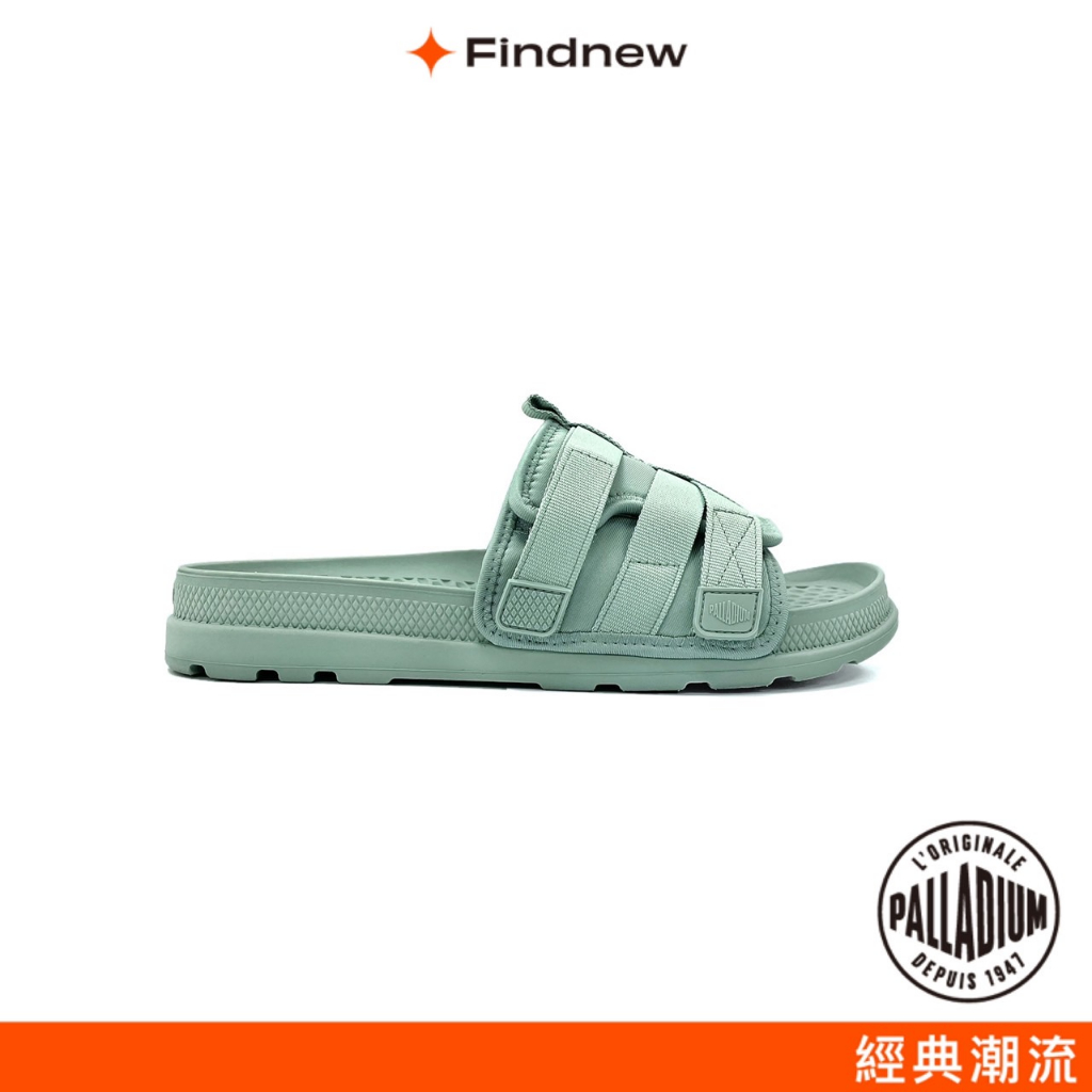 PALLADIUM SOLEA SLIDE VELCRO潛水布涼拖鞋 男女共款79032-396 【Findnew】