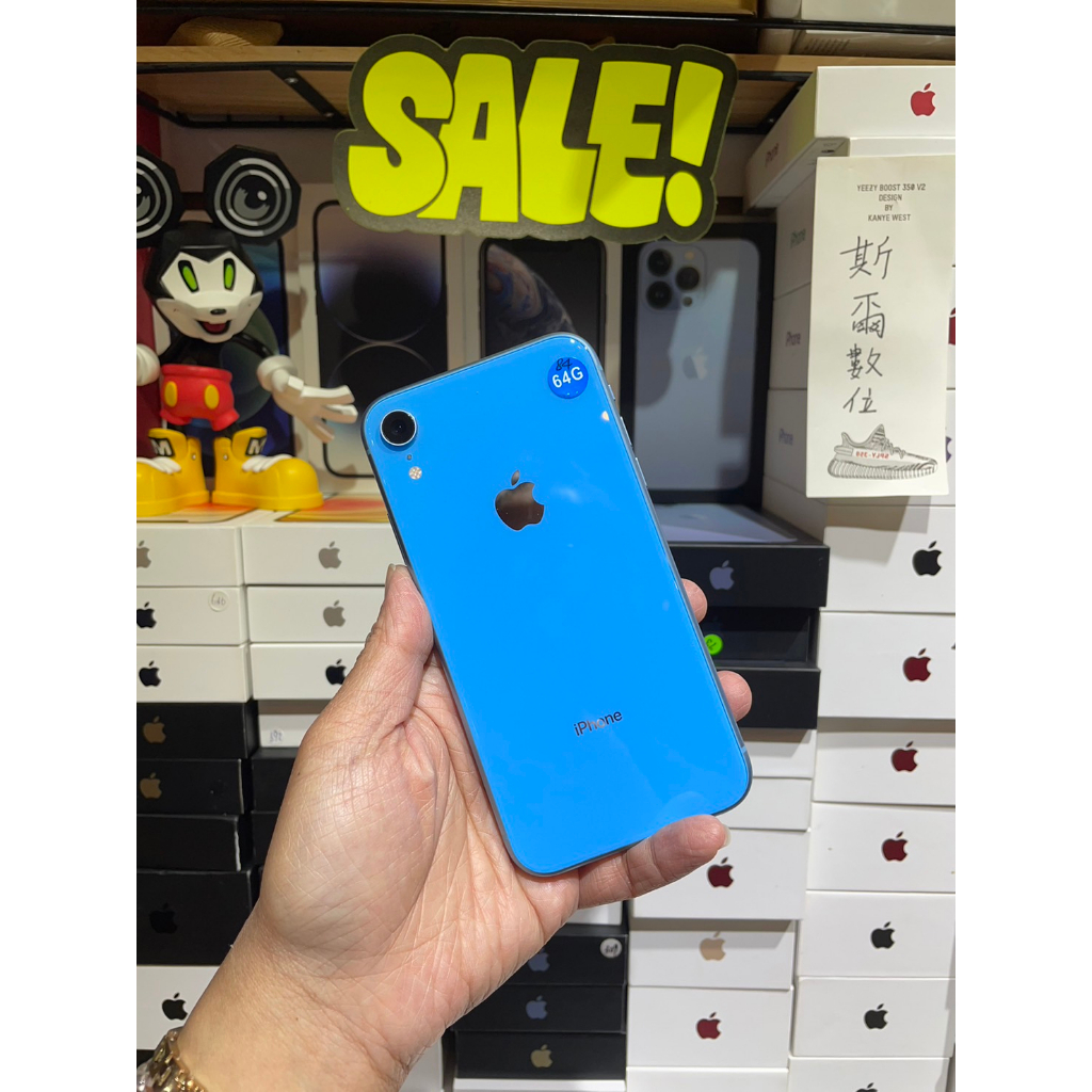 【當天發貨】Apple iPhone XR 64GB 藍 6.1吋 蘋果iXR 現貨 有實體店 可面交 L1755