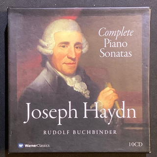 Haydn海頓-鋼琴奏鳴曲全集 10CD Rudolf Buchbinder魯道夫布赫賓德/鋼琴 2007年華納唱片