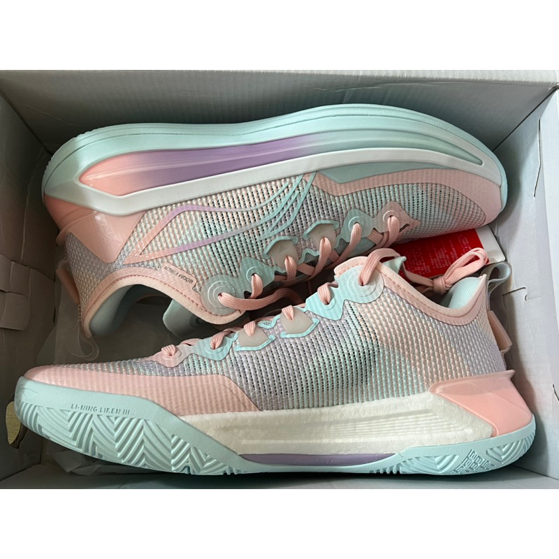 李寧 利刃 3 V2 天空之鏡 LI-NING LIREN III 低筒