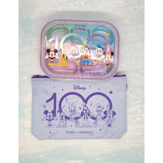 台灣現貨 LILFANT 韓國製 迪士尼 100週年 便當盒 便當盒 餐盤 餐具盒 不鏽鋼餐盒 餐盒