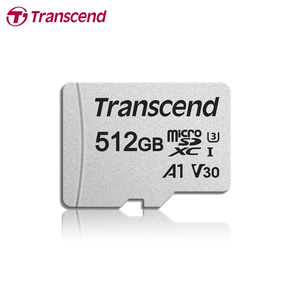 【台灣保固】Transcend 創見 300S microSD 512G 記憶卡 附轉卡