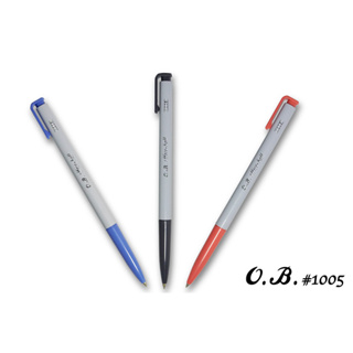 O.B. 1005 自動原子筆 0.5mm OB-1005 藍/紅/黑