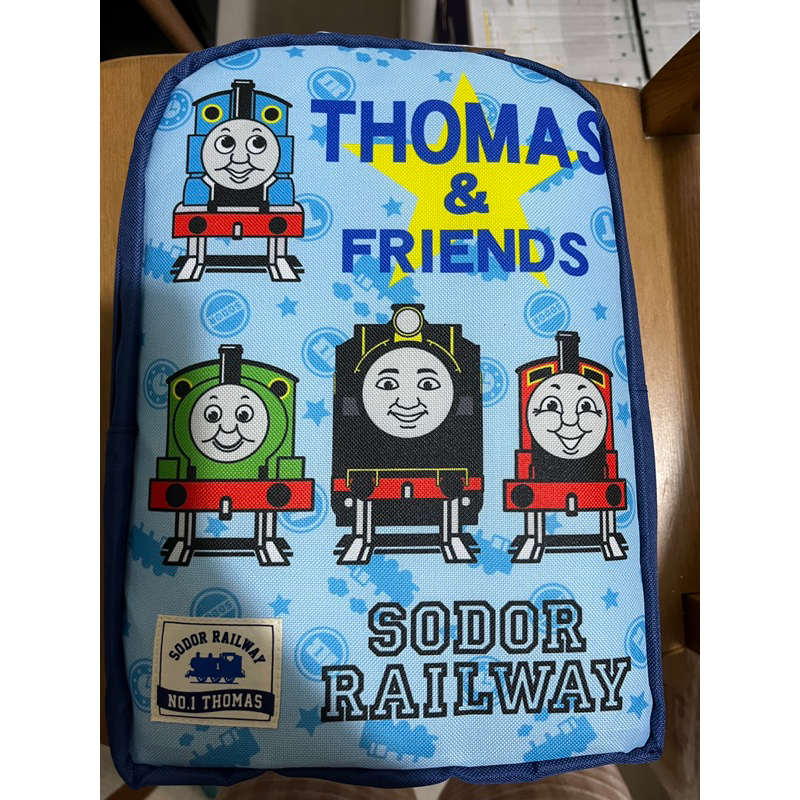 全新 日本限定 湯瑪士小火車 Thomas&amp;friends 正版 詹姆士 培西 希羅 兒童雙肩後背包 背包 禮物