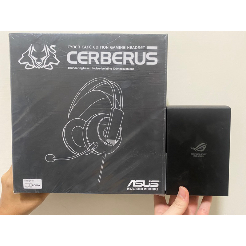 ASUS 華碩 CERBERUS耳機 與 滑鼠