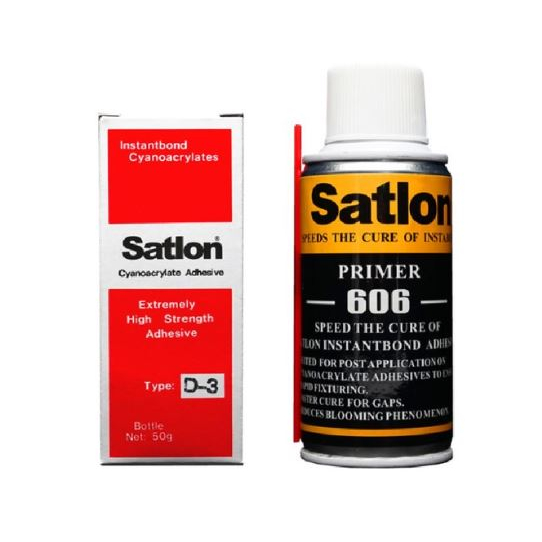 (亮元電子) 協達Satlon D-3/50g 溫升膠 + Salton 606/150ml (士10G) 催化劑 現貨
