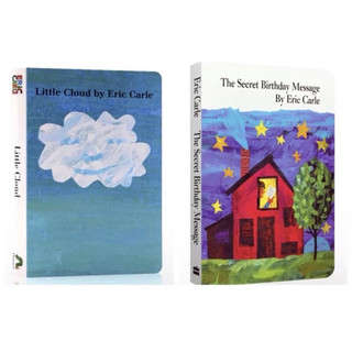 正版硬頁 Eric Carle Little cloud/ The secret birthday message
