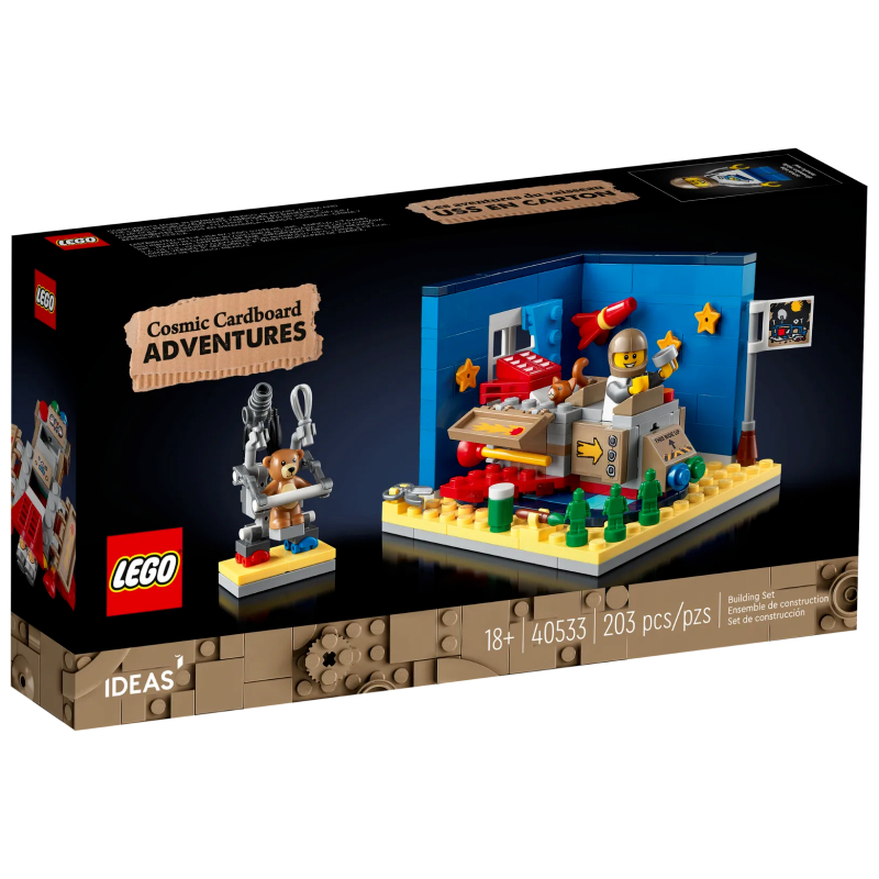 《樂比玩具》LEGO 40533 IDEAS系列 Cosmic Cardboard Adventures 紙板號太空冒險