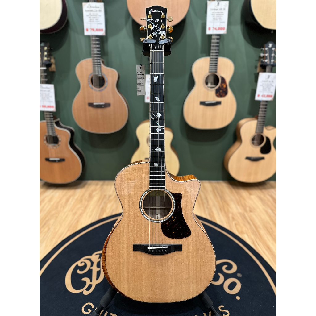 【諾亞樂器】全新 免運 Eastman AC622CE New Model全單板木吉他